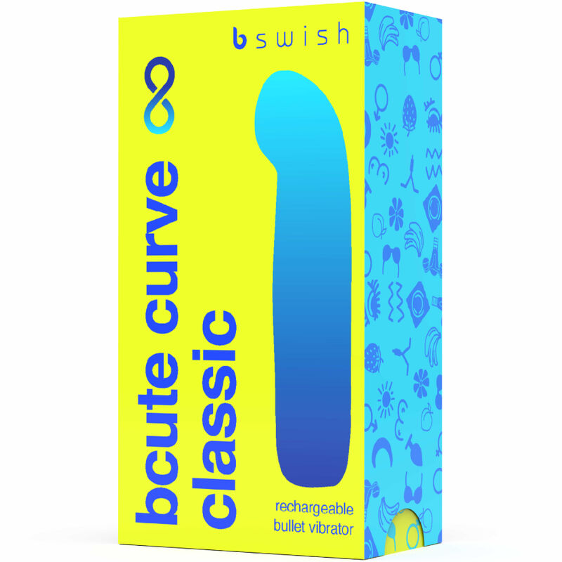 Vibratore Punto G B Swish Bcute Curve Infinite Classic — Giallo