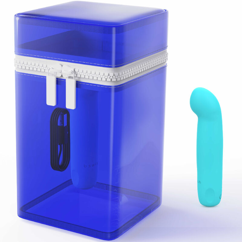 Vibratore Punto G B Swish Bcute Curve Infinite — Silicone Blu