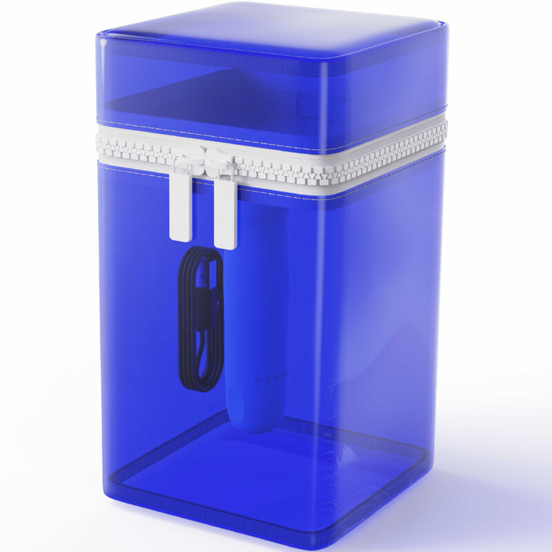 Vibratore Punto G B Swish Bcute Curve Infinite — Silicone Blu