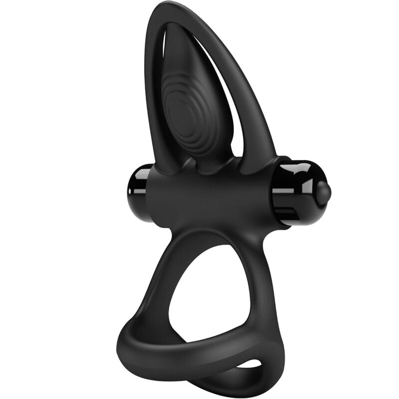 Anello Fallico Vibrante Pretty Love — Silicone, 10 Modalità
