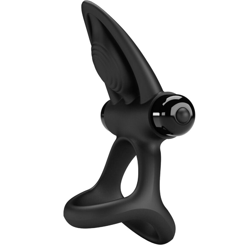 Anello Fallico Vibrante Pretty Love — Silicone, 10 Modalità
