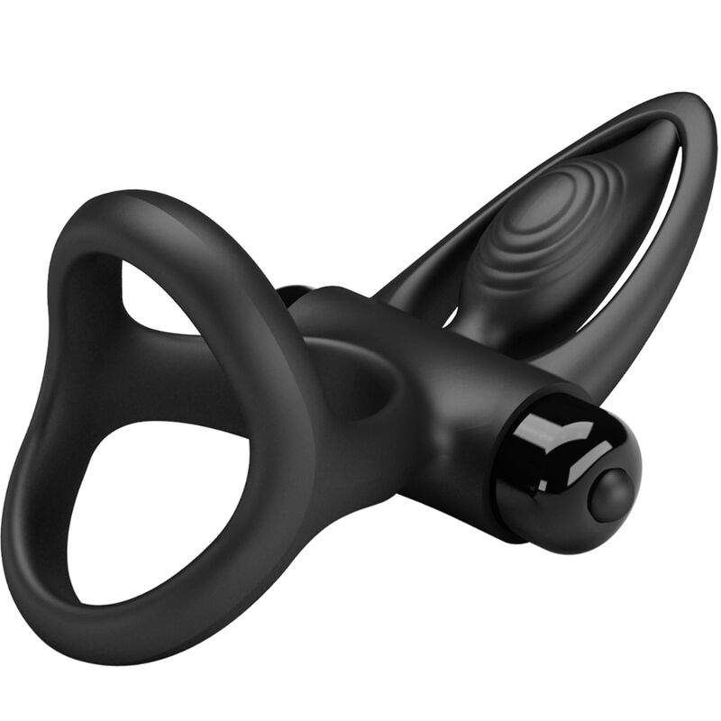 Anello Fallico Vibrante Pretty Love — Silicone, 10 Modalità