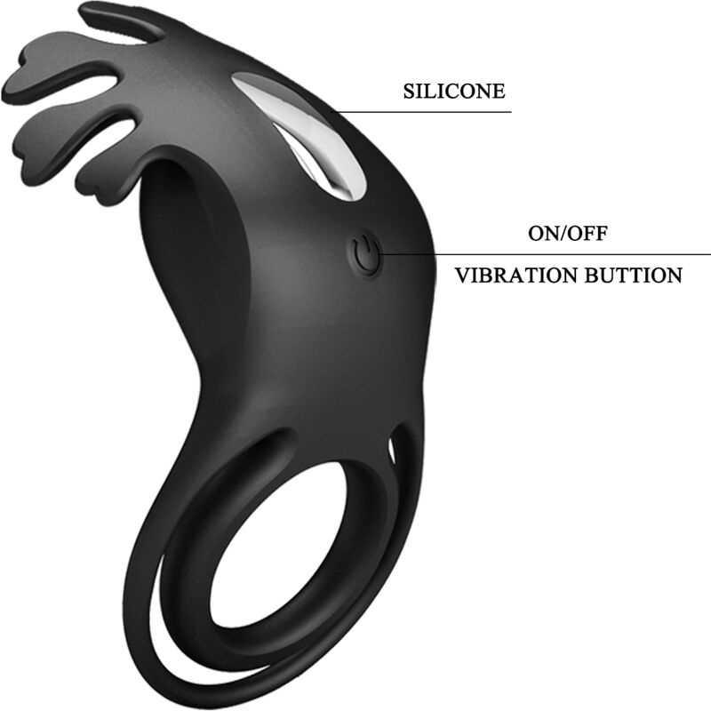 Anello Fallico Vibrante Pretty Love Ruben — 7 Modalità, Silicone
