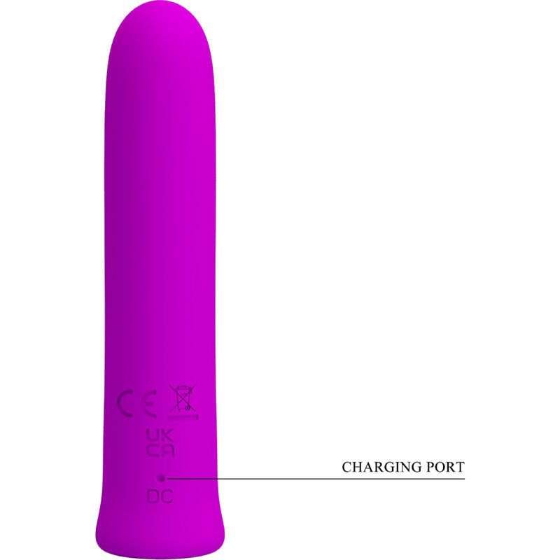 Vibratore Clitoride Pretty Love Curtis Mini — 12 Modalità, Viola