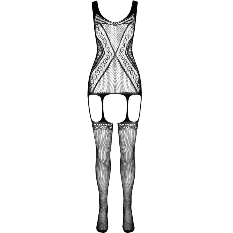 Body Erotico Eco Passion BS007 — Nylon Riciclato, Bianco