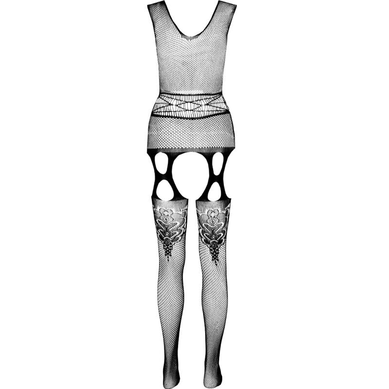 Body Erotico Eco Passion BS014 — Nylon Riciclato, Bianco