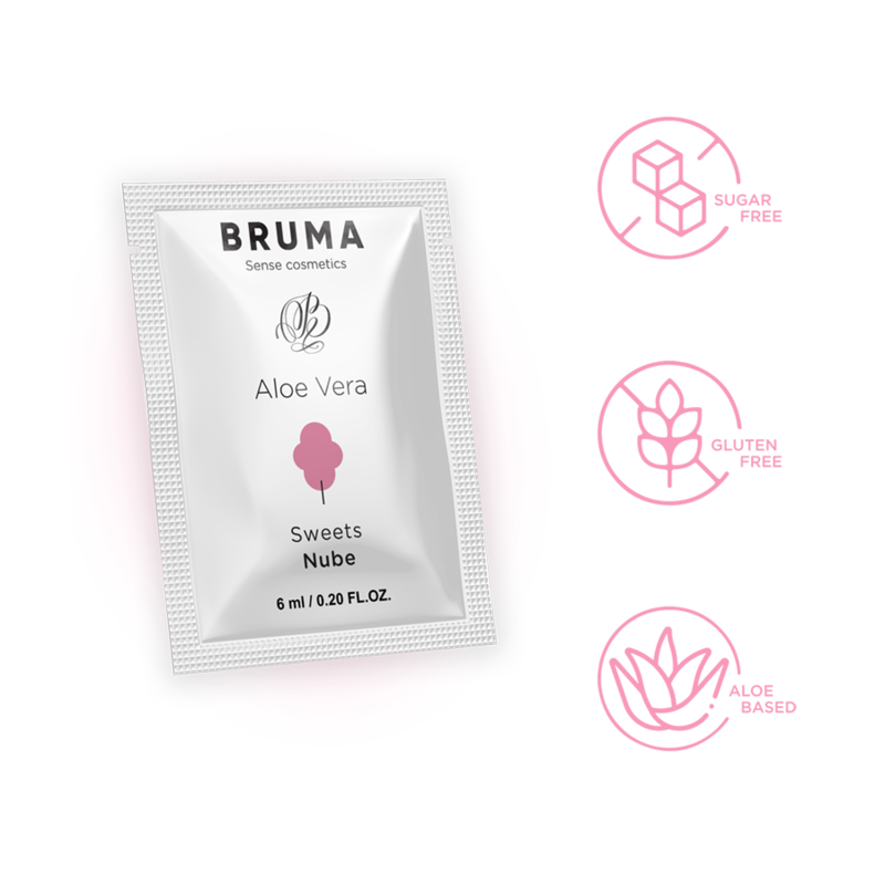 Lubrificante Intimo Base Acqua Bruma Glide Aloe Vera — 6 ml