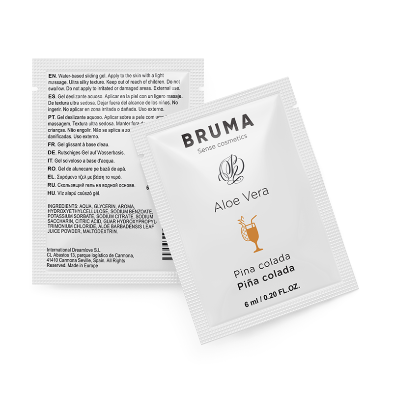 Lubrificante Intimo Base Acqua Bruma Glide Aloe Vera — 6 ml