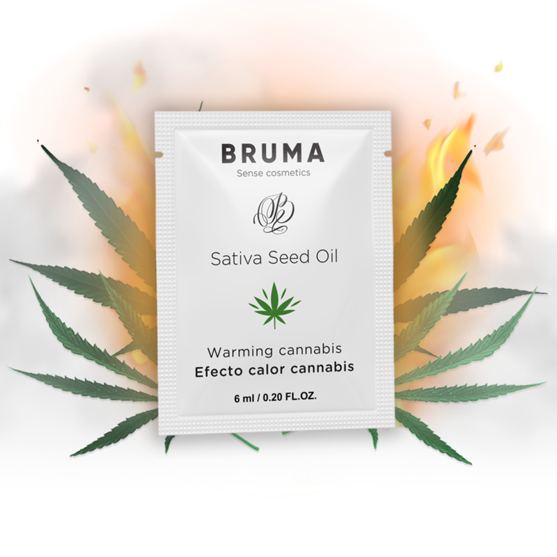Lubrificante Intimo Riscaldante Bruma — Cannabis, 6 ml