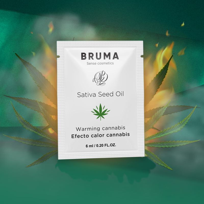 Lubrificante Intimo Riscaldante Bruma — Cannabis, 6 ml