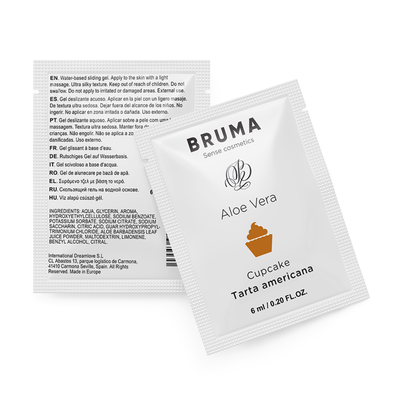 Lubrificante Intimo Base Acqua Bruma Glide Aloe Vera — 6 ml