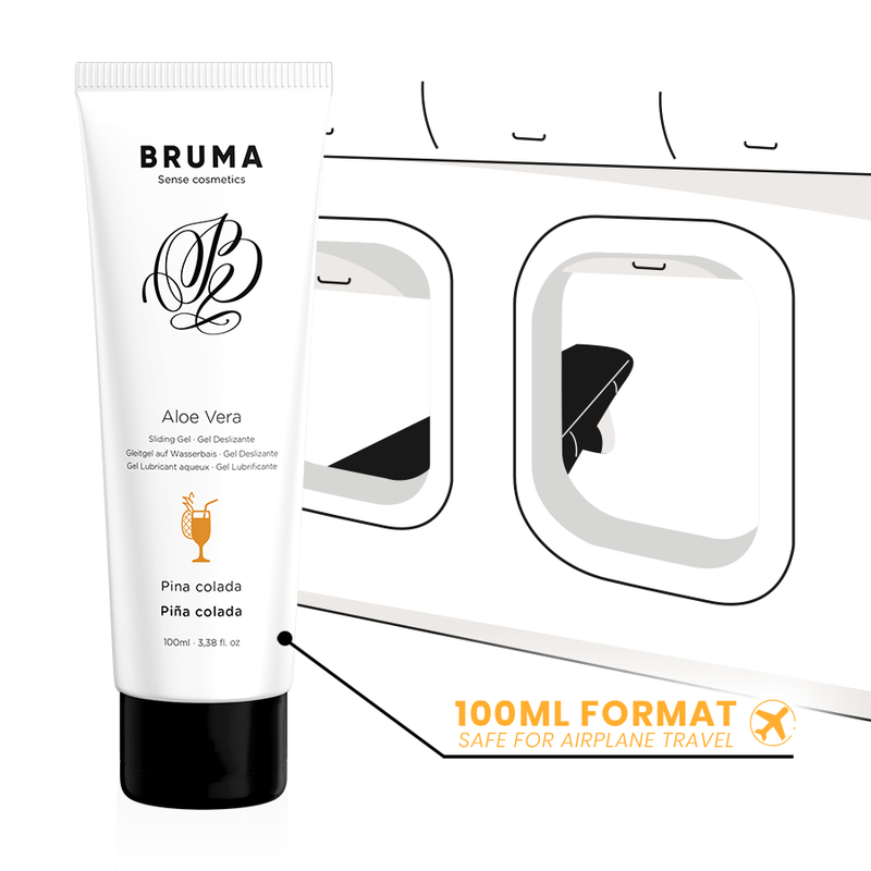 Lubrificante Intimo Base Acqua Bruma Aloe Vera — Pina Colada 100 ml