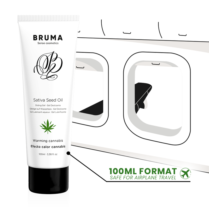 Gel Intimo Scivolante Scaldante Bruma — Olio Cannabis 100 ml