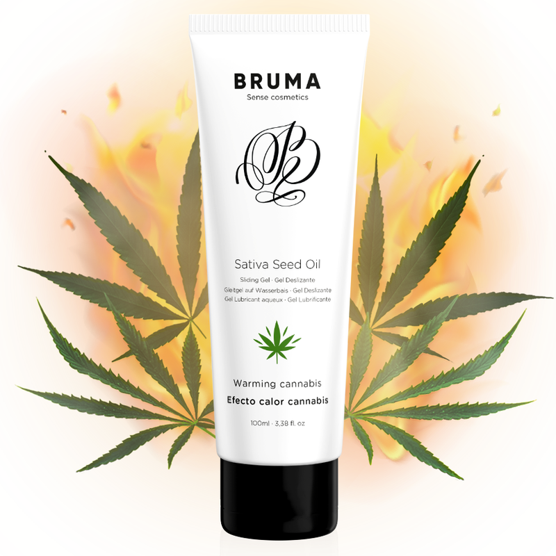 Gel Intimo Scivolante Scaldante Bruma — Olio Cannabis 100 ml