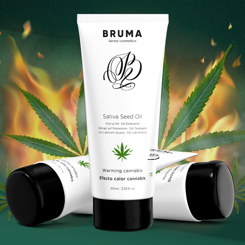 Gel Intimo Scivolante Scaldante Bruma — Olio Cannabis 100 ml