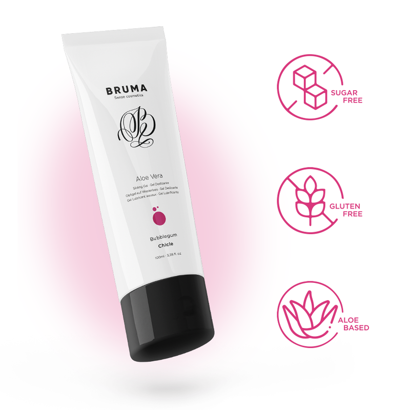 Lubrificante Intimo Base Acqua Bruma Aloe Vera — Bubblegum 100 ml