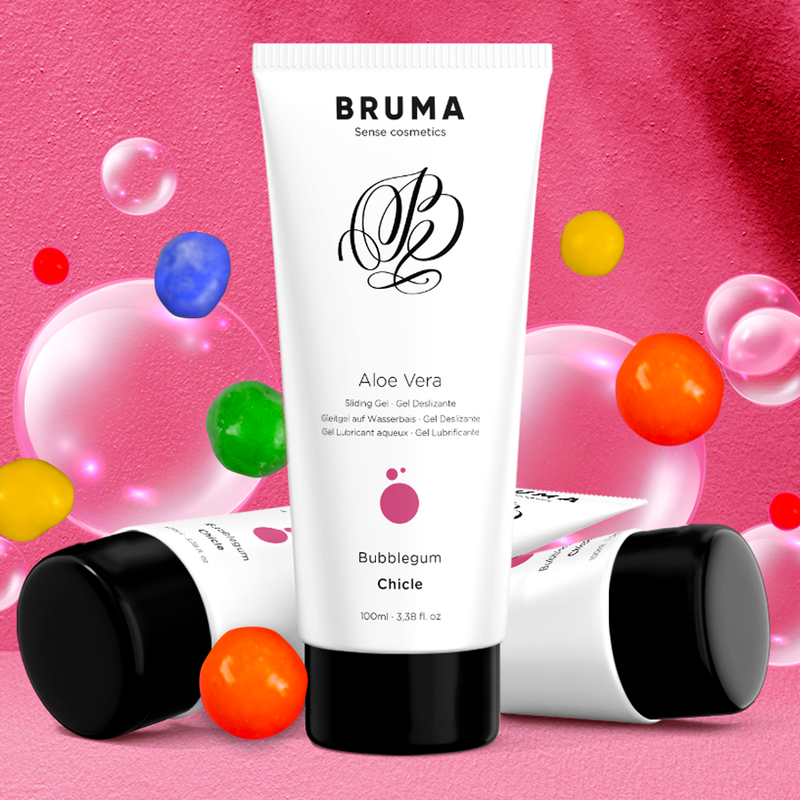 Lubrificante Intimo Base Acqua Bruma Aloe Vera — Bubblegum 100 ml