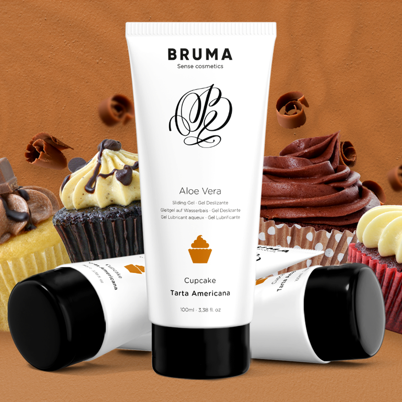 Lubrificante Intimo Base Acqua Bruma Aloe Vera — Cupcake 100 ml