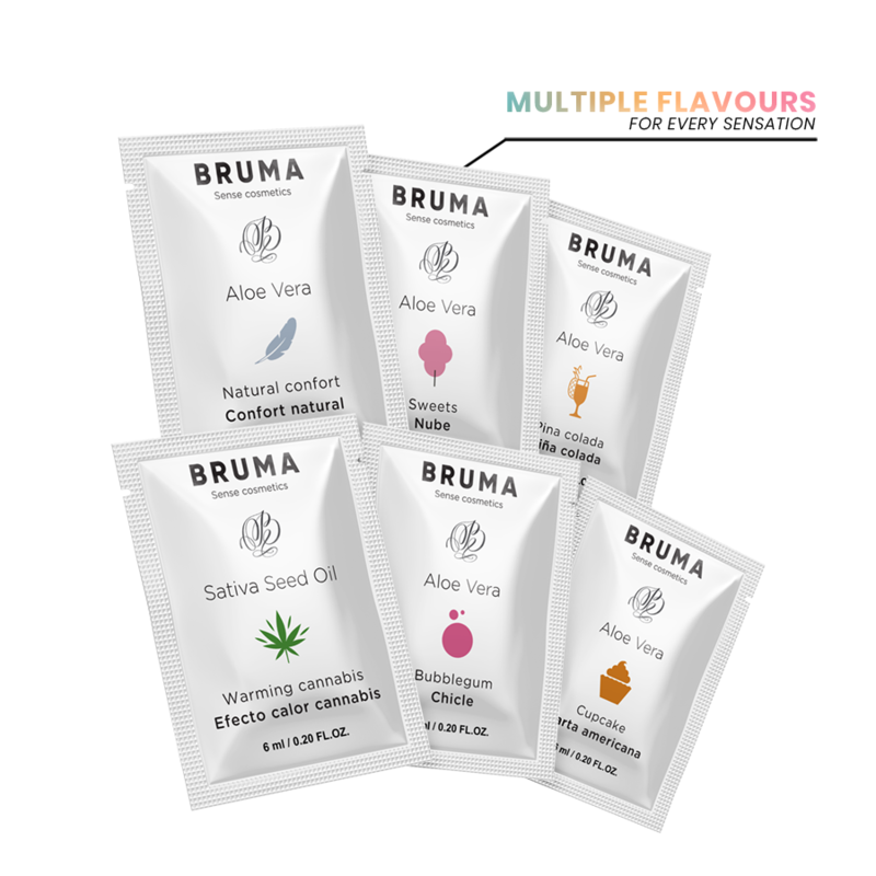 Lubrificante Intimo Base Acqua Bruma Glide Aloe Vera — 6 ml