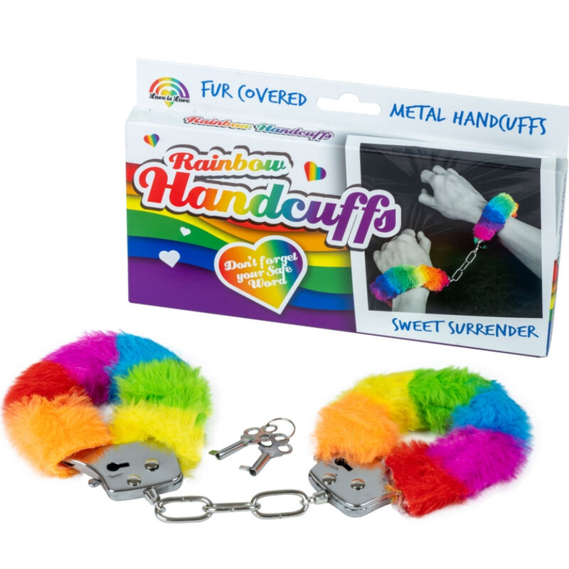 Manette BDSM Foderate Spencer & Fleetwood — Metallo Arcobaleno