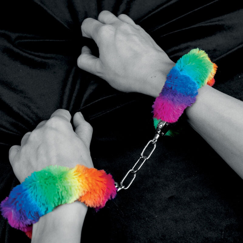 Manette BDSM Foderate Spencer & Fleetwood — Metallo Arcobaleno