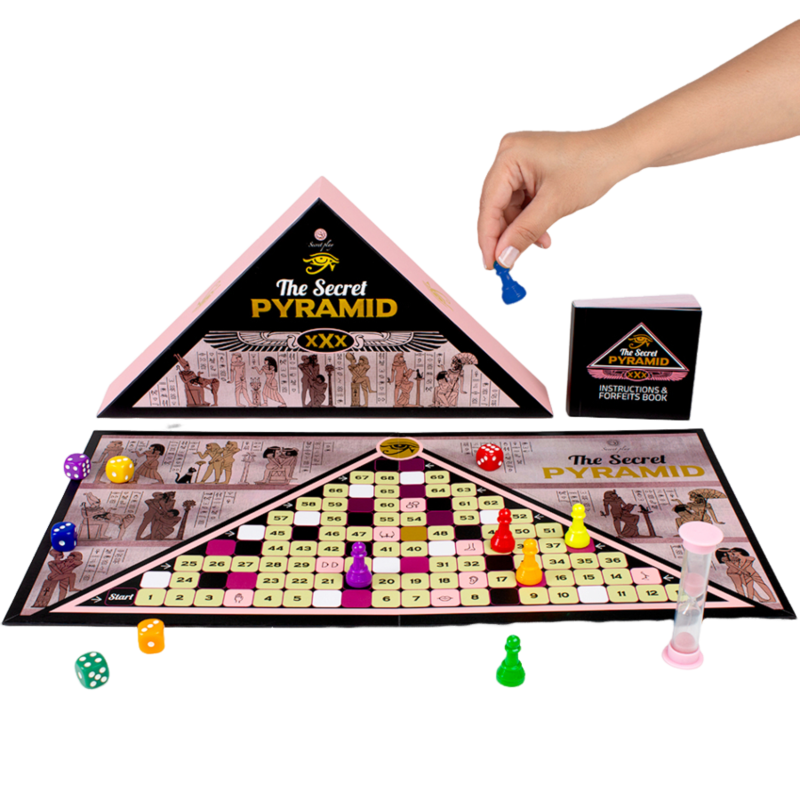 Gioco Erotico da Tavolo Secretplay La Piramide Segreta — 6+