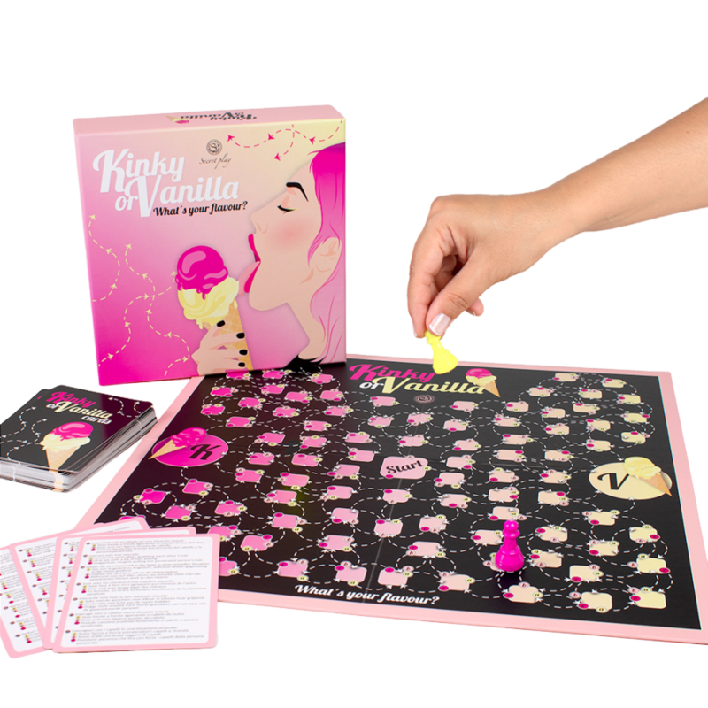 Gioco Erotico di Coppia Secretplay Kinky o Vanilla — 90 Carte