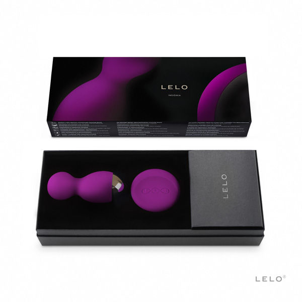 Uovo Vibrante Rotante LELO Hula Beads — Rosa, Punto G