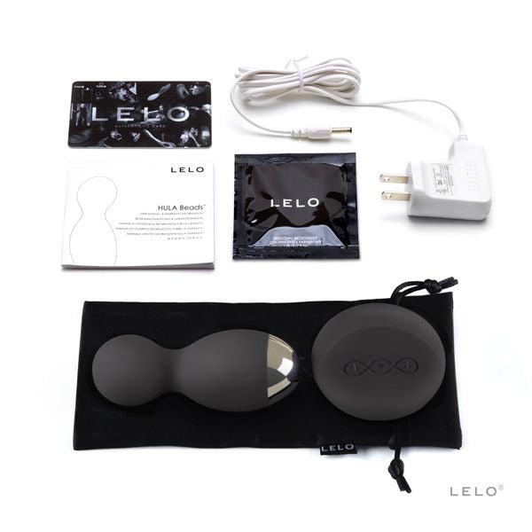 Sfere del Piacere Vibranti Lelo Hula Beads — Punto G, Nere
