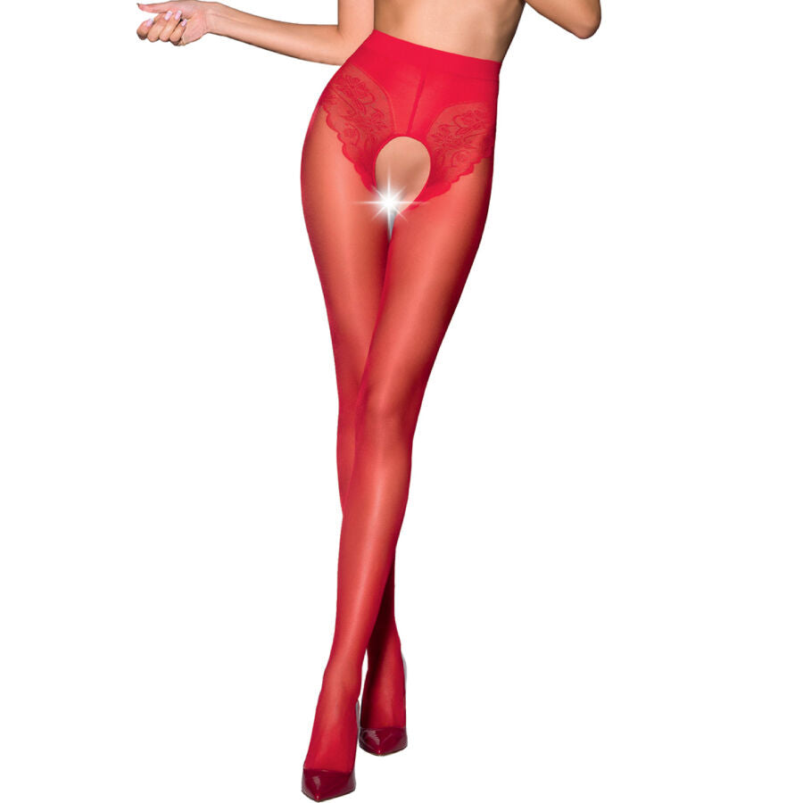 Collant Elegante Passion Tiopen 006 — Rosso, 30 Den