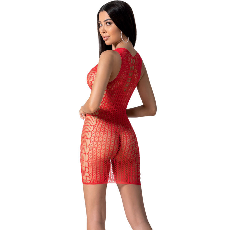 Body Erotico Passion BS097 — Bodystocking Rosso Taglia Unica