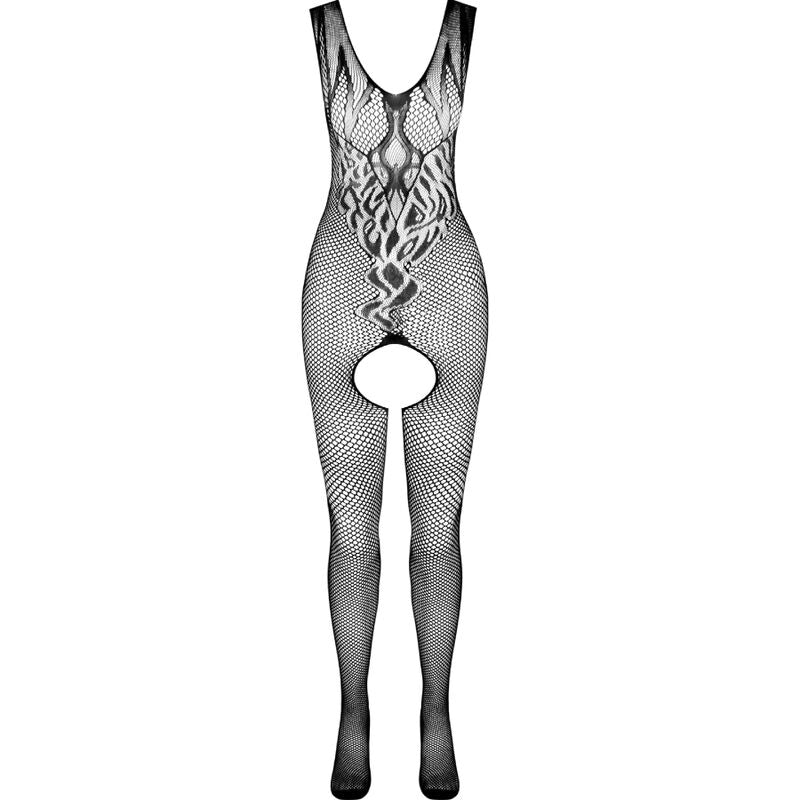 Bodystocking Sexy Passion BS098 — Nero, Taglia Unica