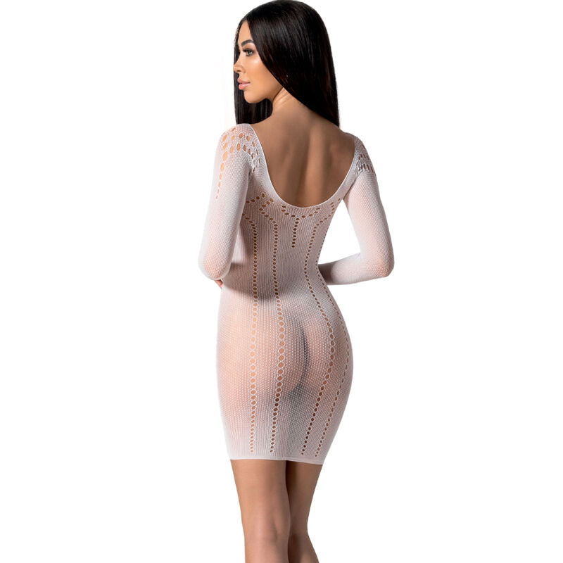 Body Erotico Passion BS101 — Bodystocking Bianco Taglia Unica
