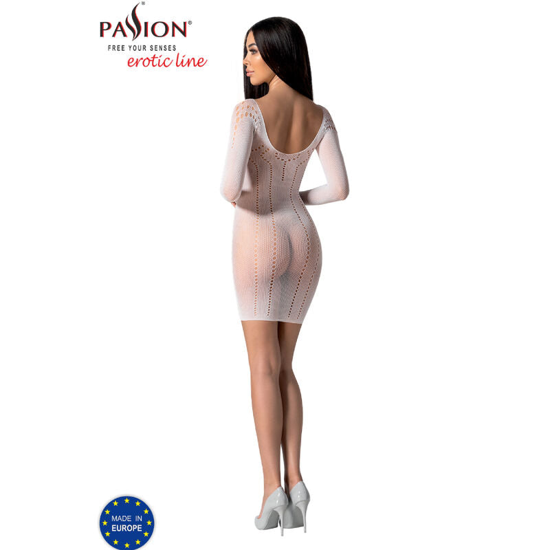 Body Erotico Passion BS101 — Bodystocking Bianco Taglia Unica