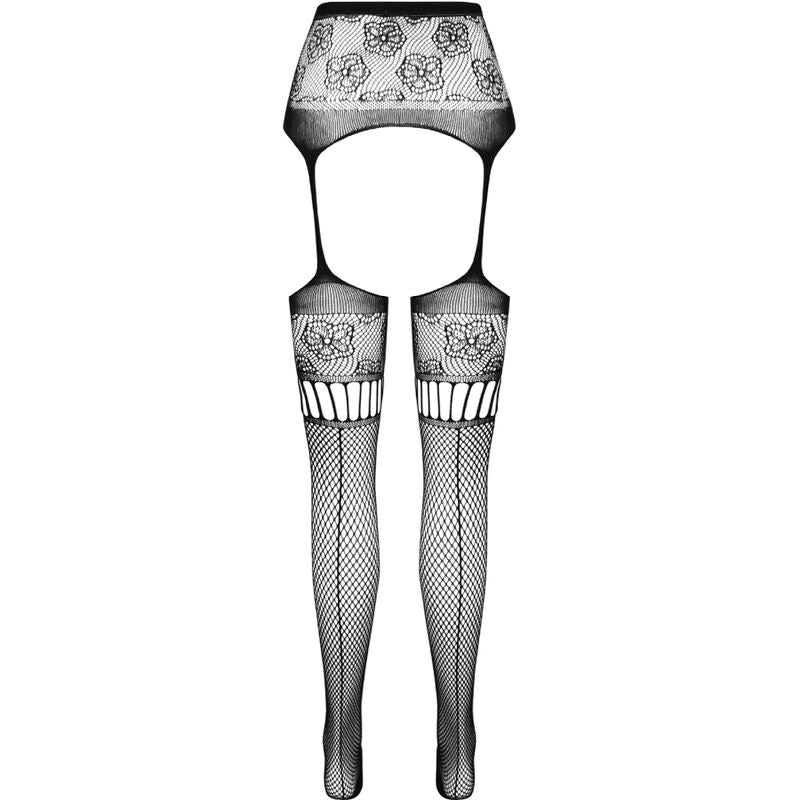 Collant con Reggiseno Passion S030 — Taglia Unica, Nero