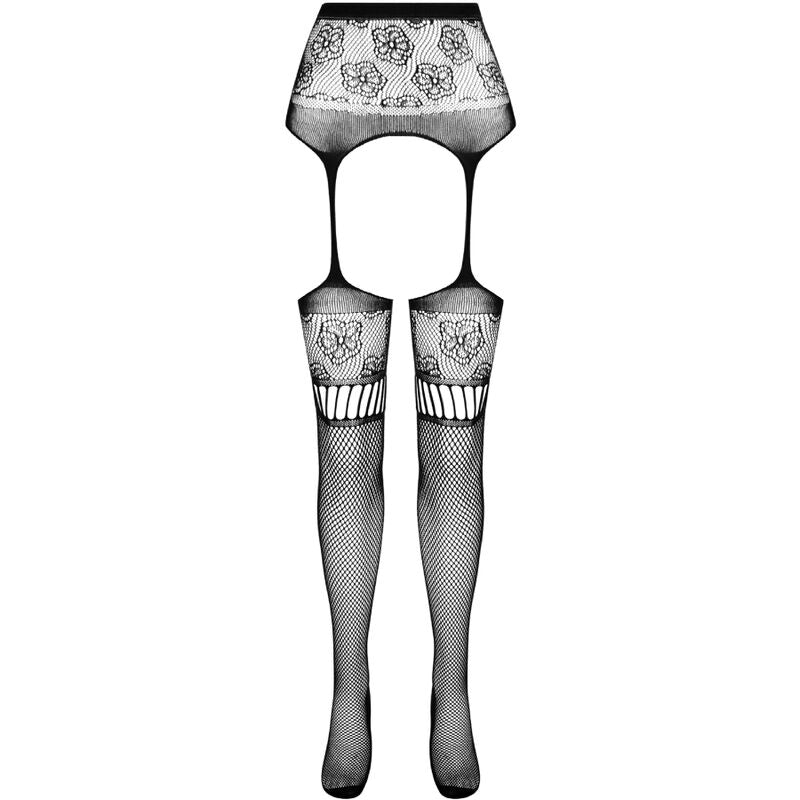 Collant con Reggiseno Passion S030 — Taglia Unica, Nero