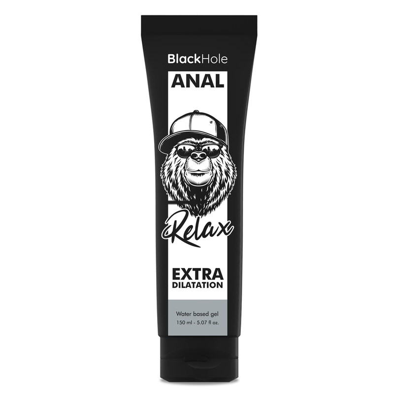 Lubrificante Anale Dilatante Black Hole — Base Acqua, 150 ml
