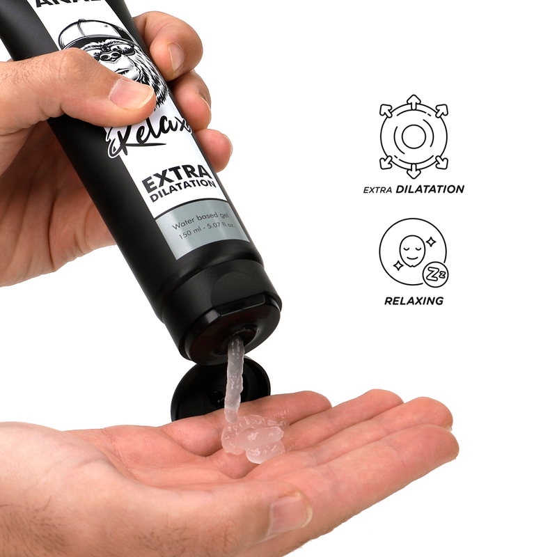 Lubrificante Anale Dilatante Black Hole — Base Acqua, 150 ml