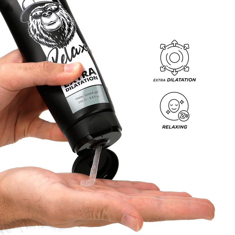 Lubrificante Anale Dilatante Black Hole — Base Acqua, 250 ml