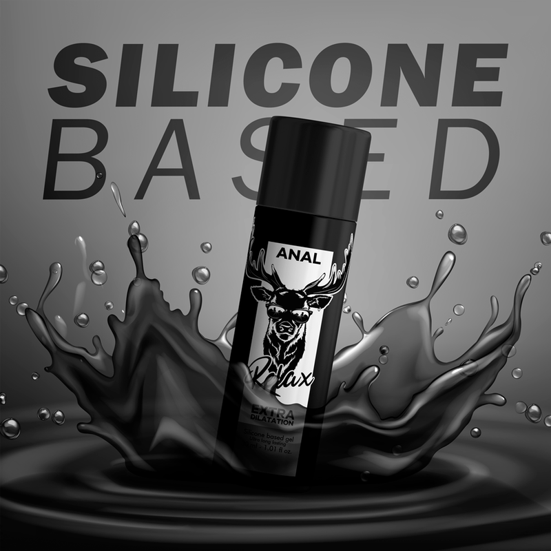 Lubrificante Anale Dilatante Black Hole — Base Silicone, 30 ml