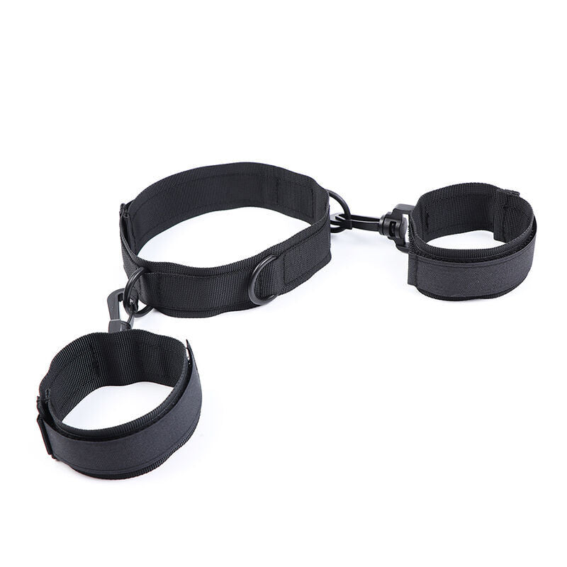 Kit Bondage Manette e Collare Ohmama Fetish — Nylon
