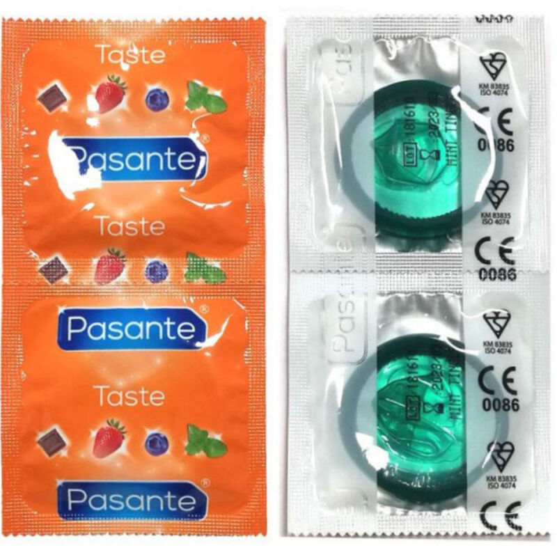 Preservativi Aromatizzati Menta Pasante — 144 Unità