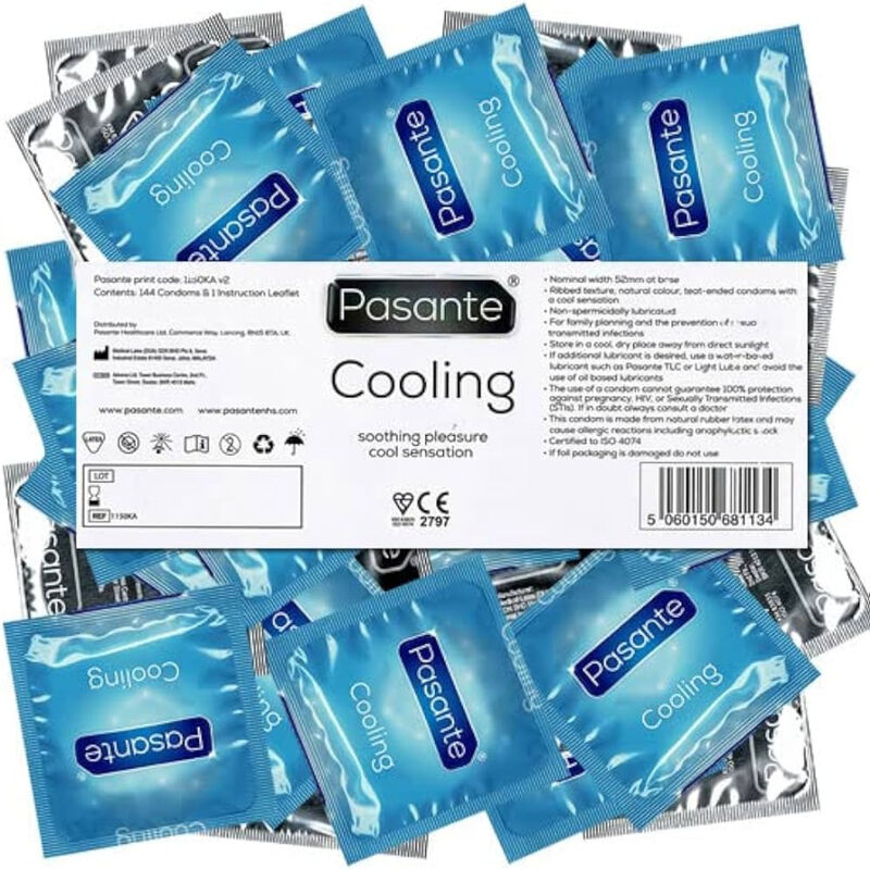 Preservativi Rinfrescanti Pasante Cooling Sensation — 144 pz