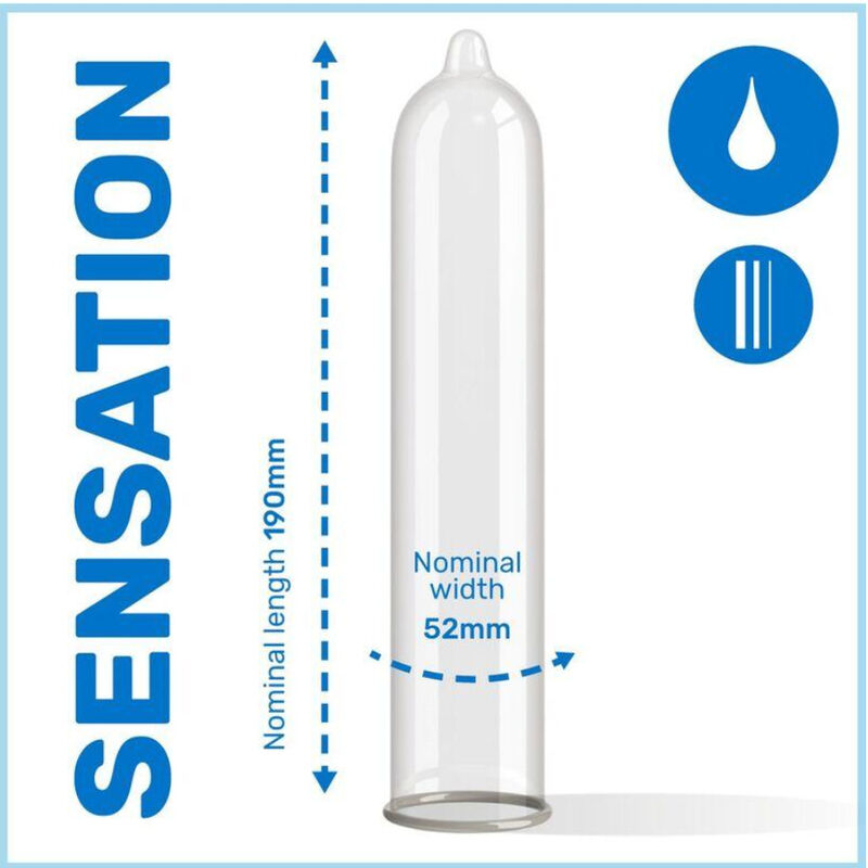 Preservativi Ultrasottili Pasante Sensitive Feel — 144 Pezzi