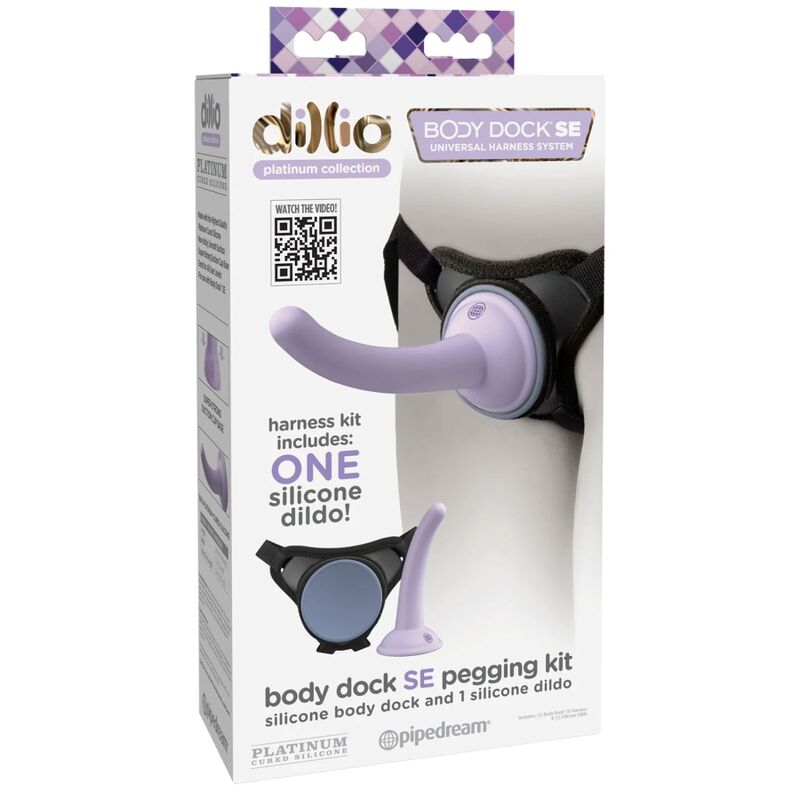 Imbracatura Strapless Dillio Body Dock SE — Sistema Universale