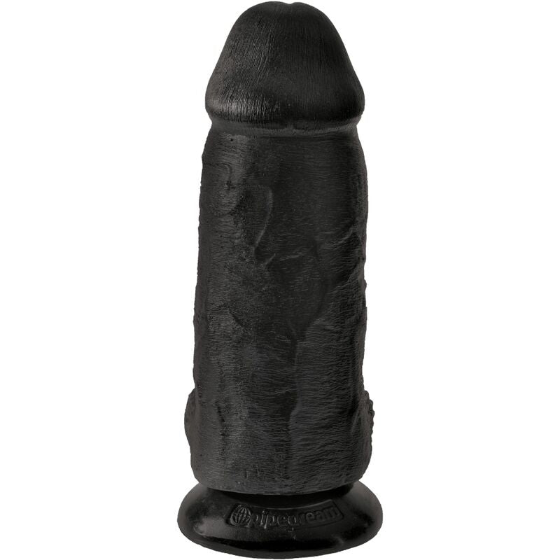 Dildo Realistico King Cock — 23 cm, Nero