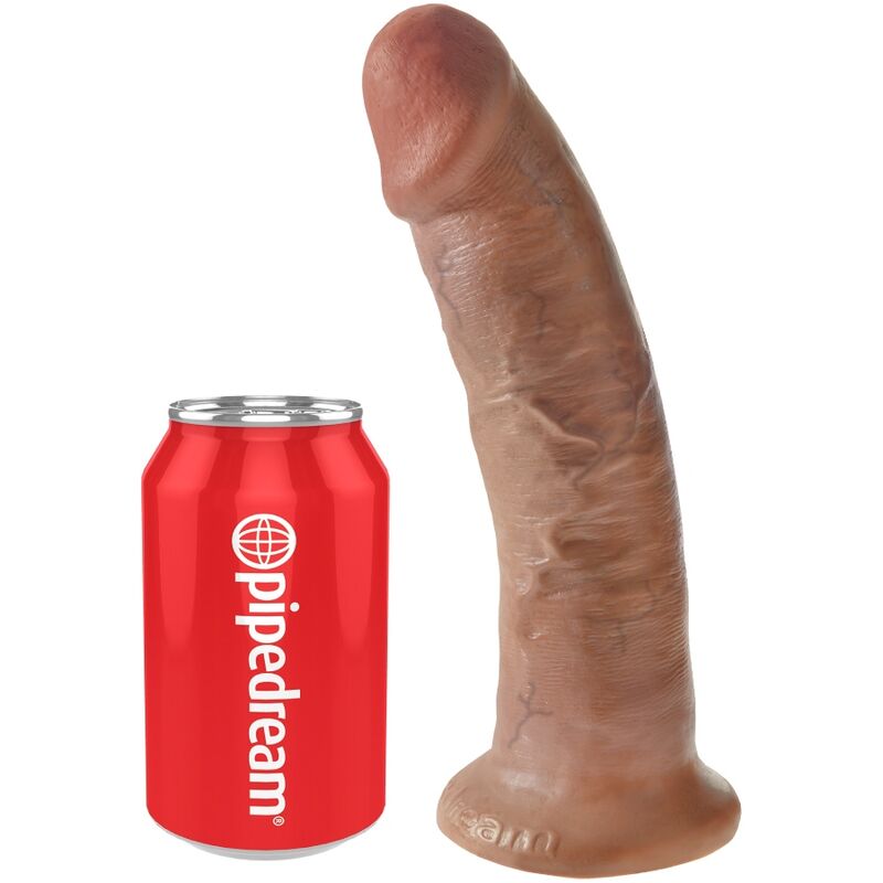 Dildo Realistico King Cock — 21,7 cm, Caramel
