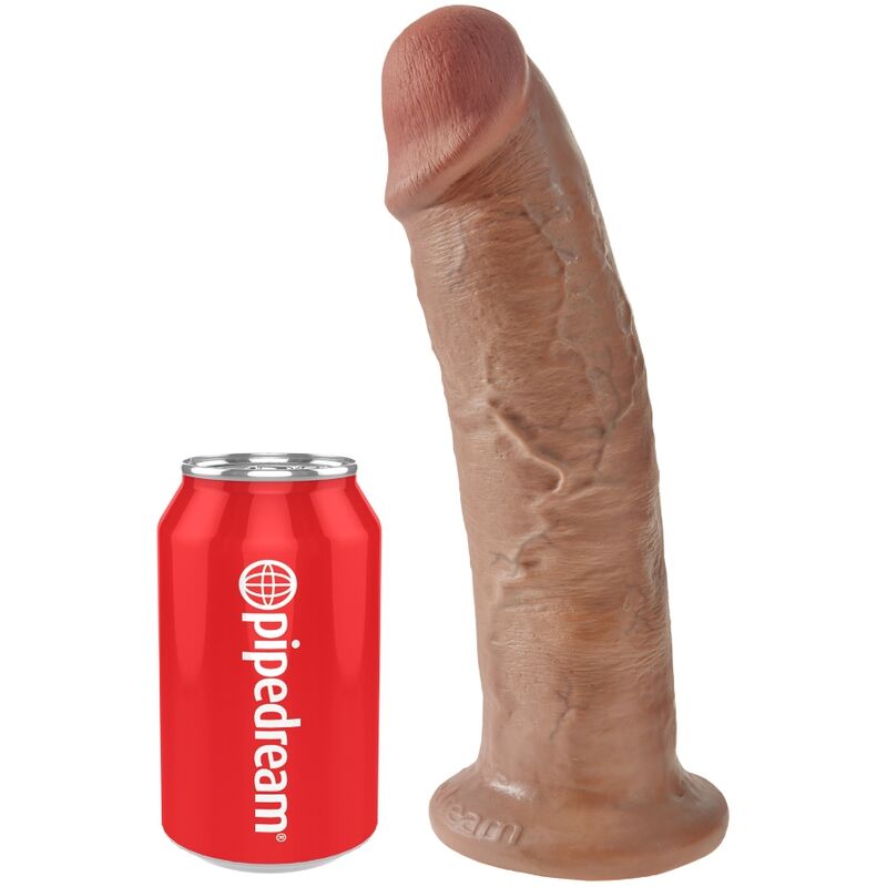 Dildo Realistico King Cock — 24 cm, Caramel