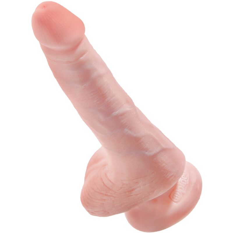 Dildo Realistico con Ventosa King Cock — 13,5 cm