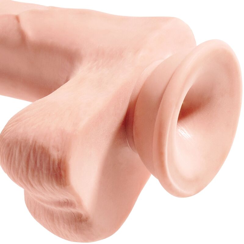 Dildo Realistico con Ventosa King Cock Plus Triple Density — 25 cm
